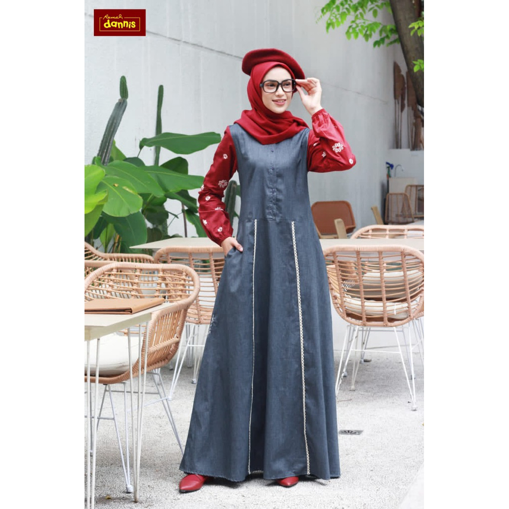 Abaya Dannis A220801/ Abaya dannis dewasa