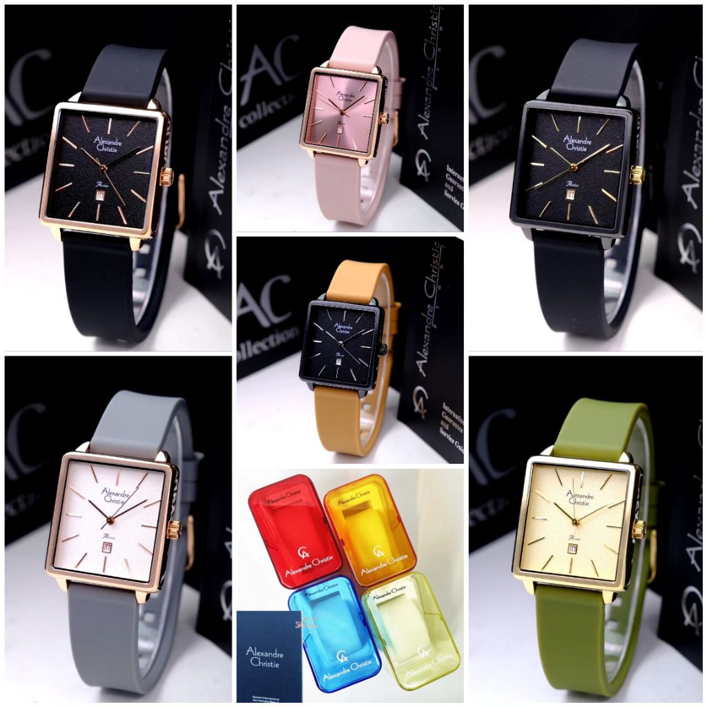 AC2810 Jam Tangan Wanita Alexandre Christie AC 2810 Original