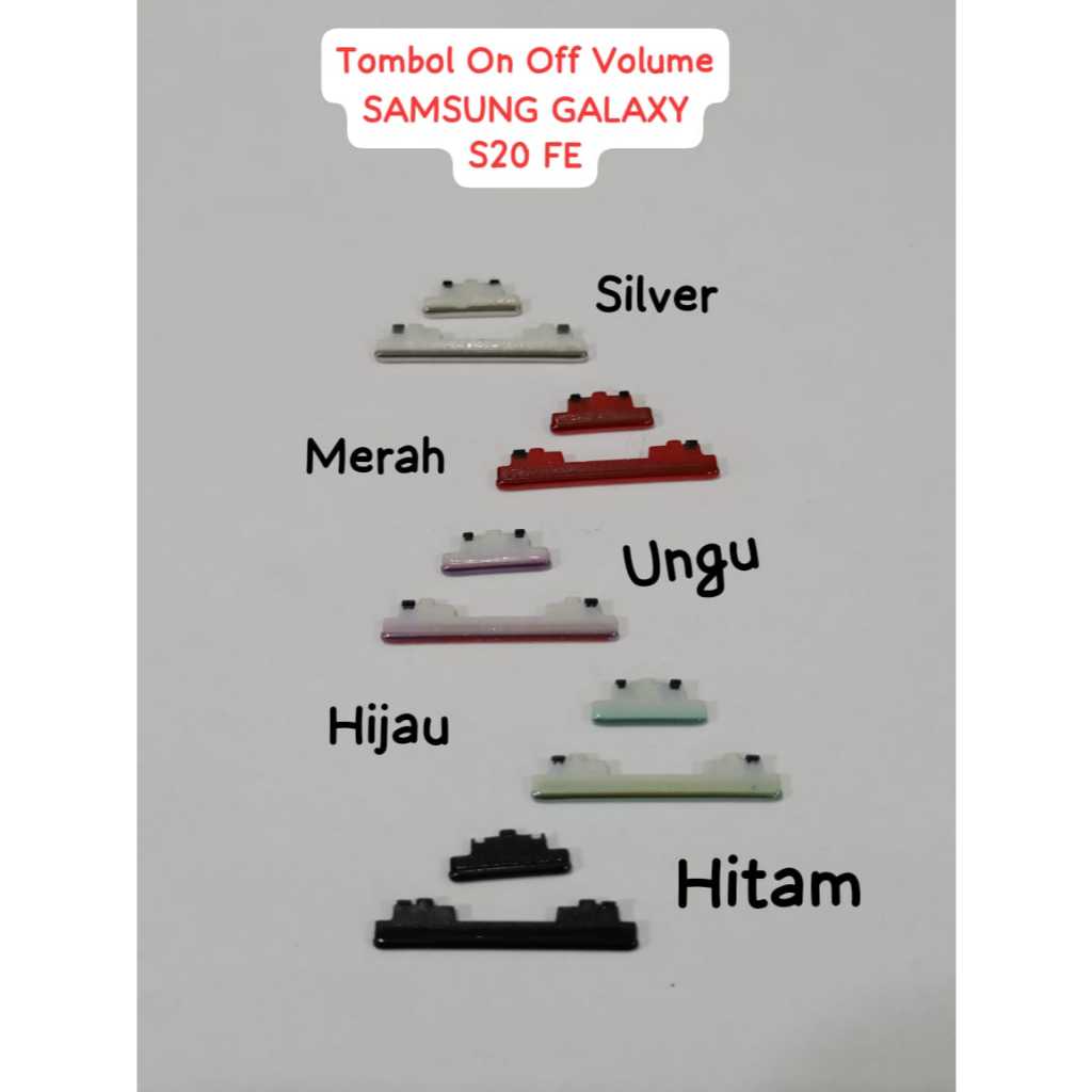 Tombol Power On off Volume Samsung S20 FE Tombol Samsung S20fe Button Samsung S20 fe Tombol Power Vo