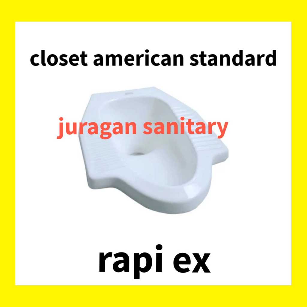 Closet Jongkok American Standard Rapi Ex Putih