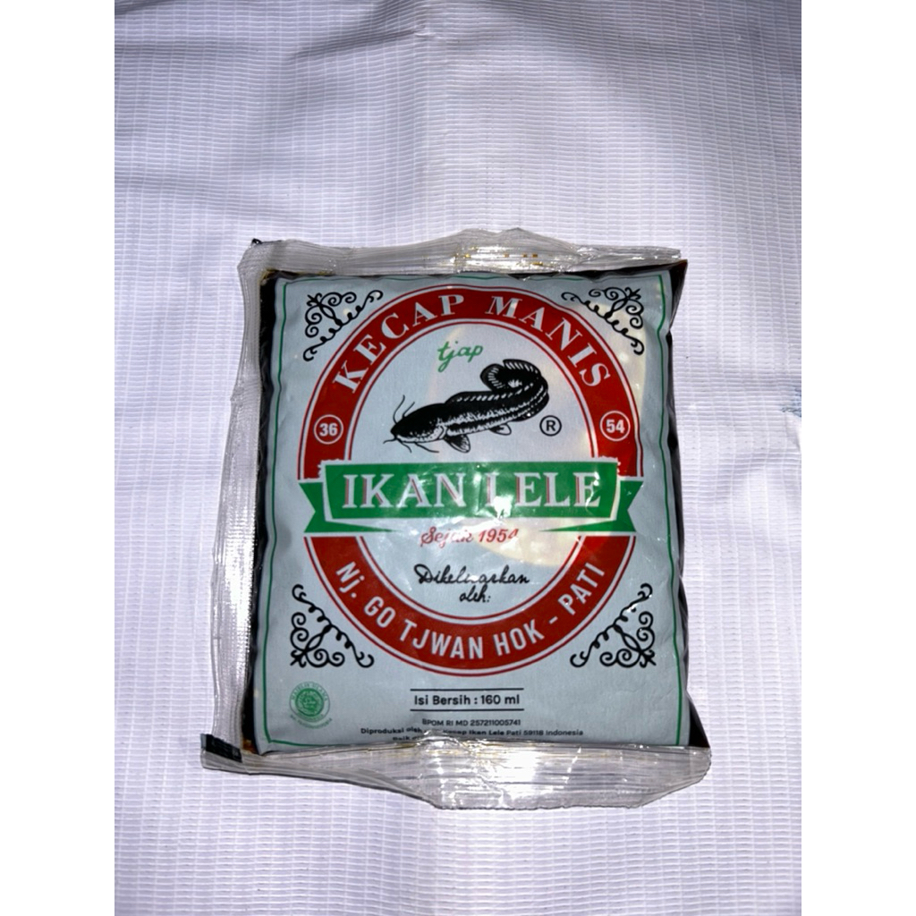 KECAP MANIS TJAP IKAN LELE 160ml / 240g (1 pack isi 4 pcs)