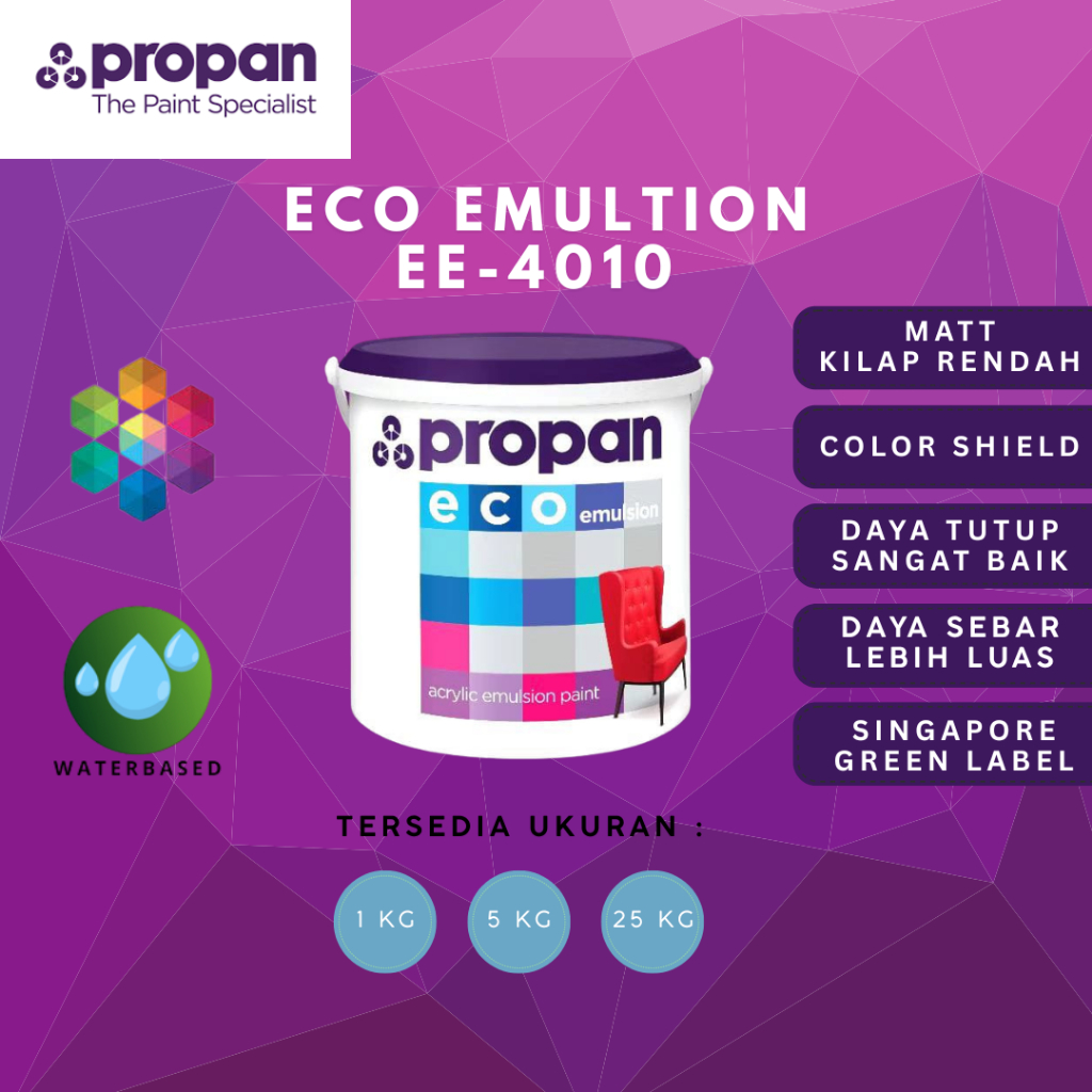 Cat Tembok Propan Eco Emulsion 1 kg