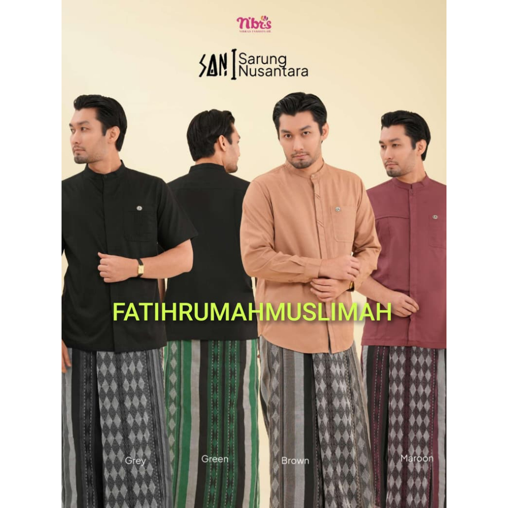 NEW / TERBARU / NIBRAS / SARUNG DEWASA / SARUNG NIBRAS / SARUNG / SARUNG SAN 003 / SAN 003 / NIBRAS 