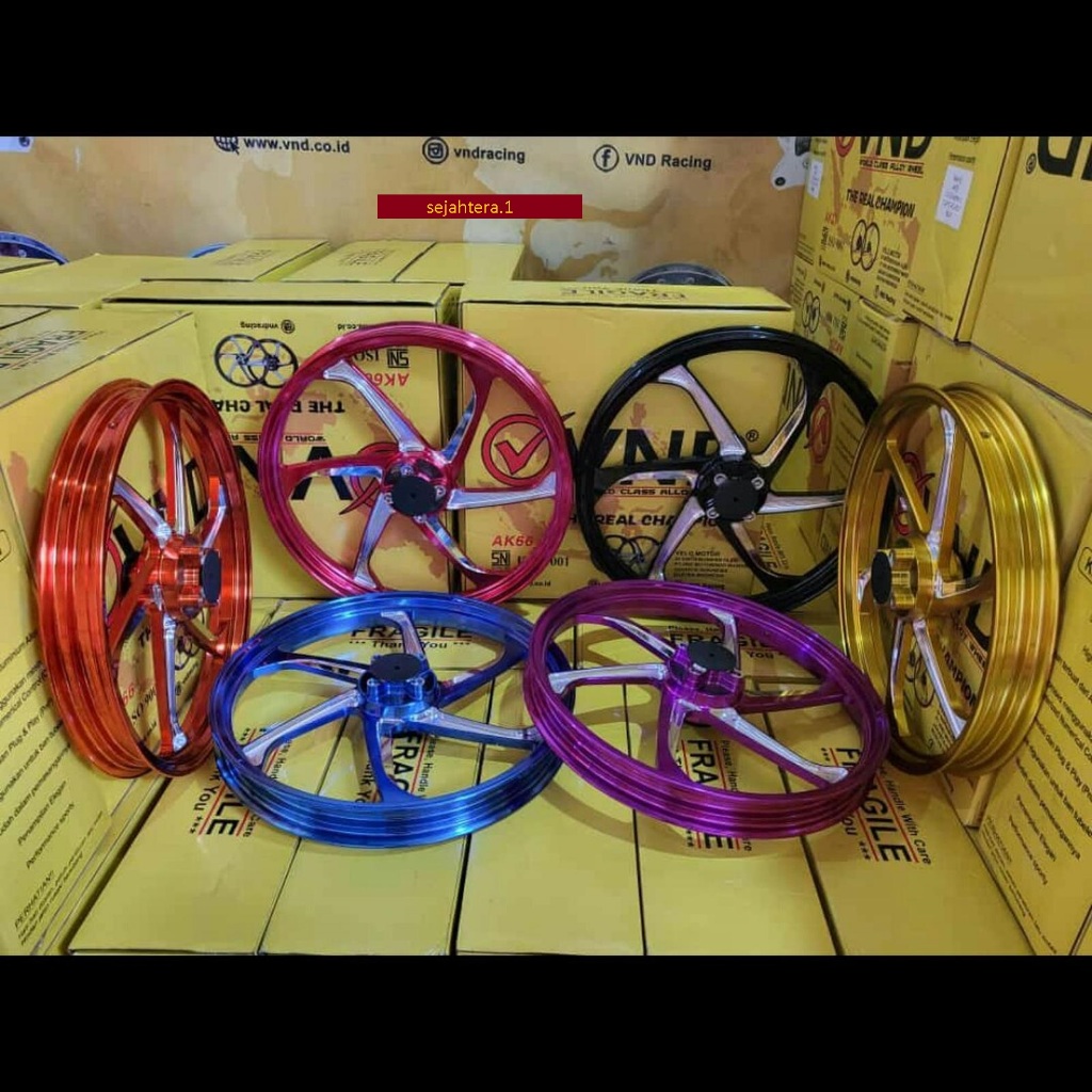 Velg VND AK 66 Ring 17 RX King JupiterZ FizR MX king Vixion New Force1 MX Old Vega Vixion Old Velg R