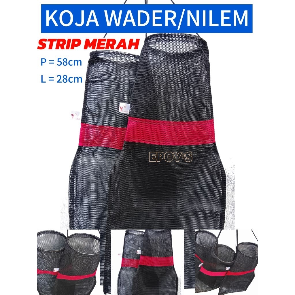 KOJA IKAN PANCING KORANG IKAN JALA KERAMBA WADAH IKAN TEBAL KUAT TERMURAH TERBARU KOJA IKAN NILEM NI