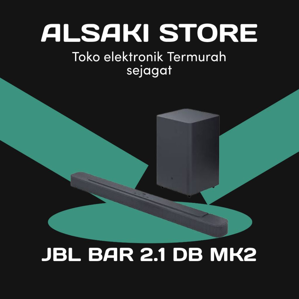JBL BAR 2.1 DB MK2 DEEP BASS
SOUNDBAR
