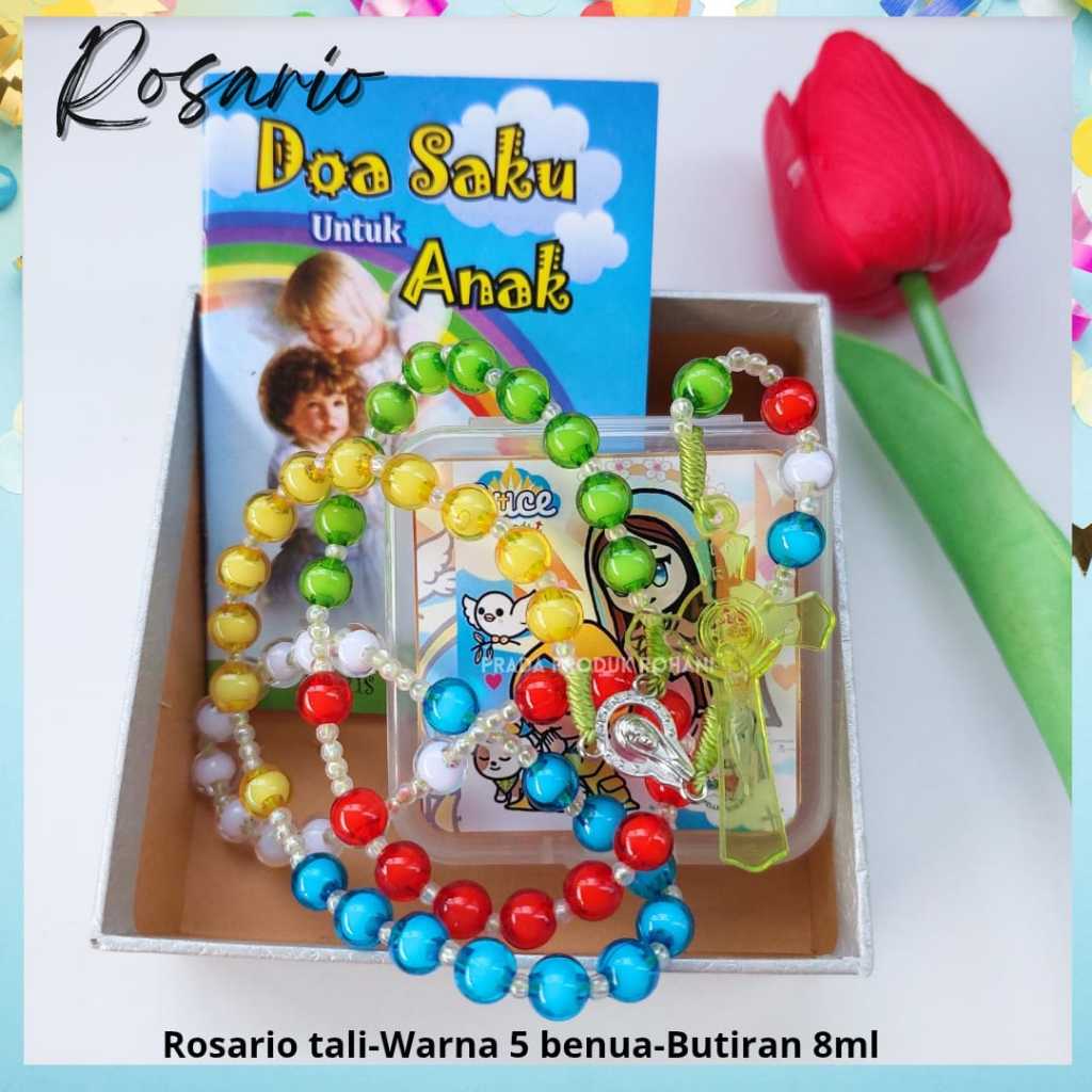 Rosario Yubileum/Rosario Anak/Hadiah Rosario/ Kado Rosario/ Rosario Katolik