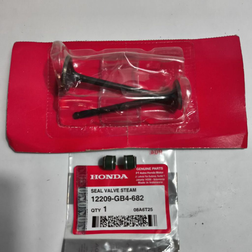 klep + seal klep karisma / supra x 125