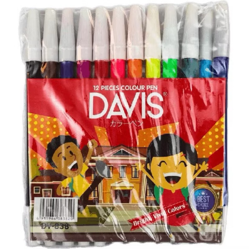 ACCS Spidol 12 warna/spidol 12 warna 838