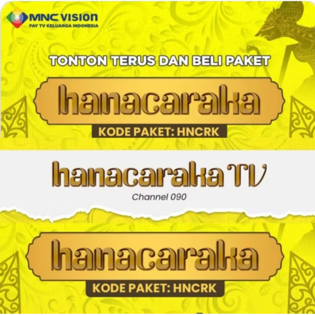 Voucher Paket Add On Jawara MNC Vision Hanacaraka