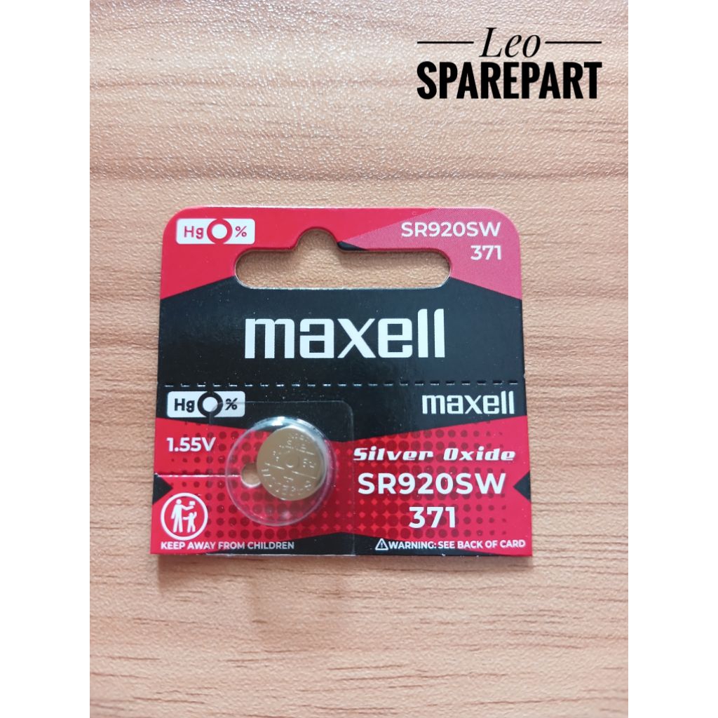 Baterai maxell SR920SW / 371 / Batre jam tangan