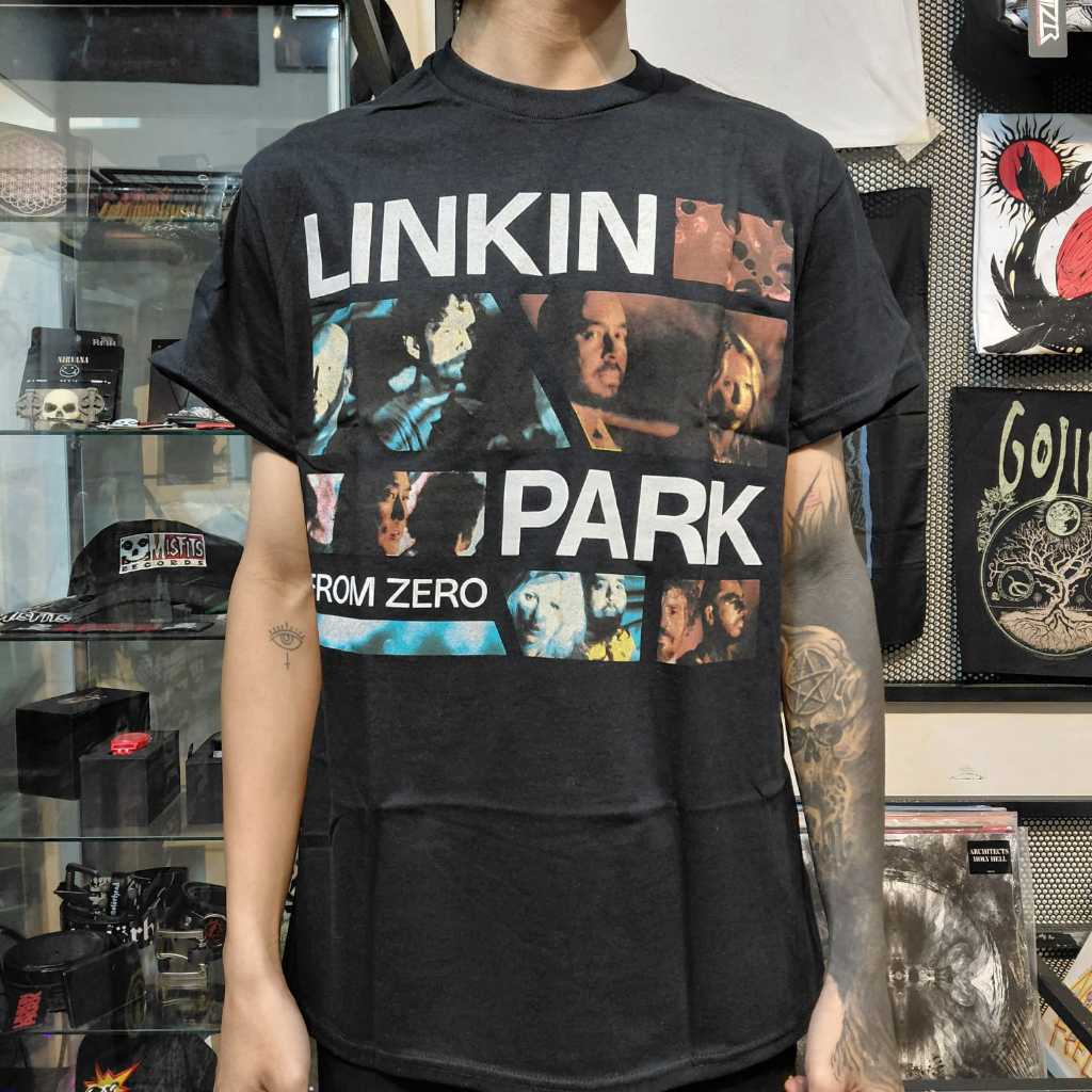 T Shirt Band Official LINKIN PARK - PHOTO COLLAGE Original