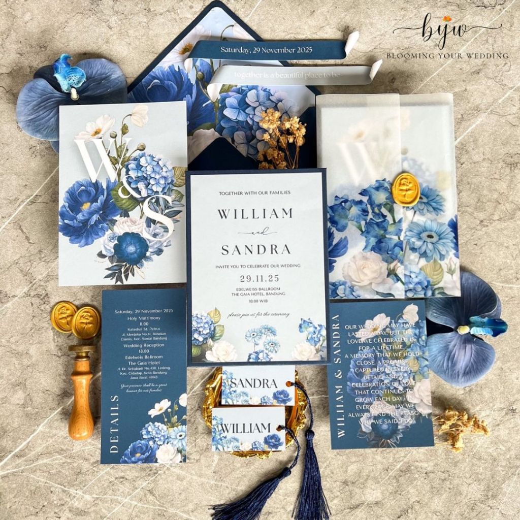 [PREMIUM] wedding keepsake wedding invitation wedding vows calligprahy invitation undangan pernikaha