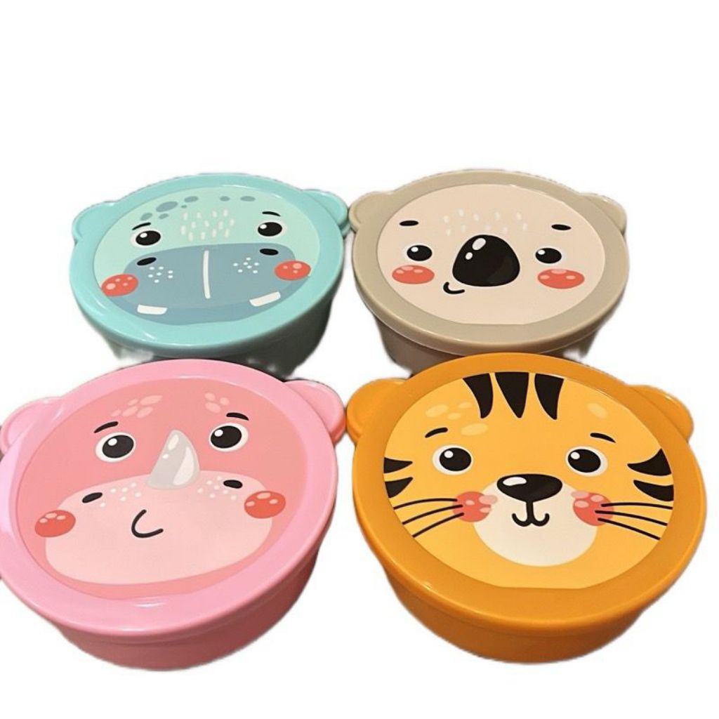 Lunch Box Animal Kotak Tempat Makan Bekal Anak SD TK