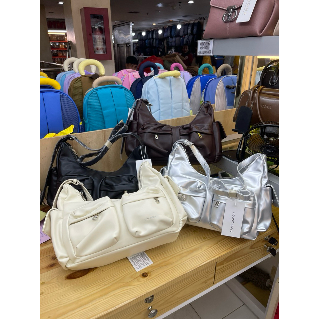 QONA  tas selempang  fashion wanita kekinian