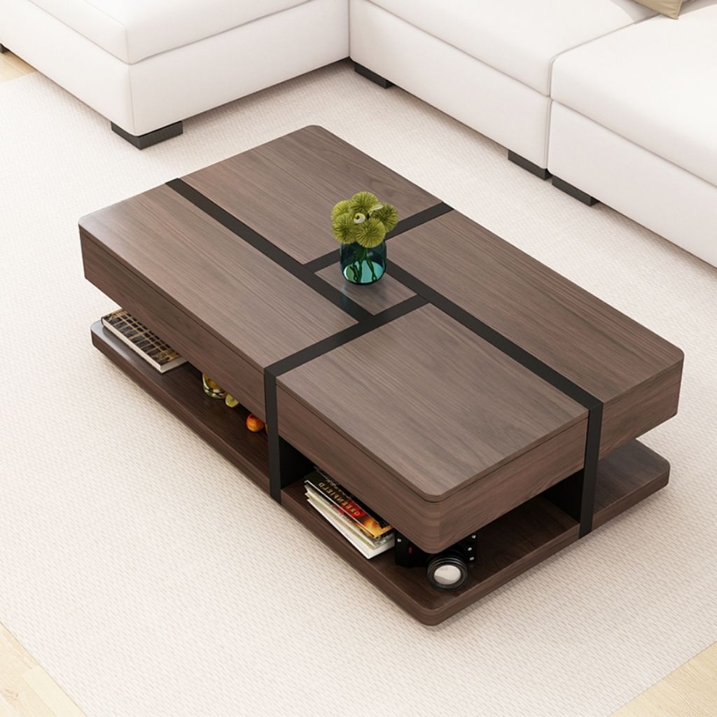 Coffee Table With Many Drawers - Coffee Table
