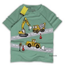 BAJU ANAK LAKI LAKI EXCAVATOR