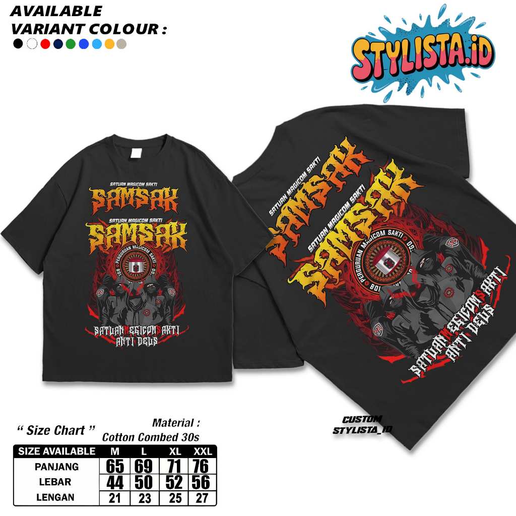 SUNSHINE42 - Jual Kaos Samsak Satuan Magicom Sakti Tshirt  Distro  Bungkusaja 1186 Dengan bahan Kaos