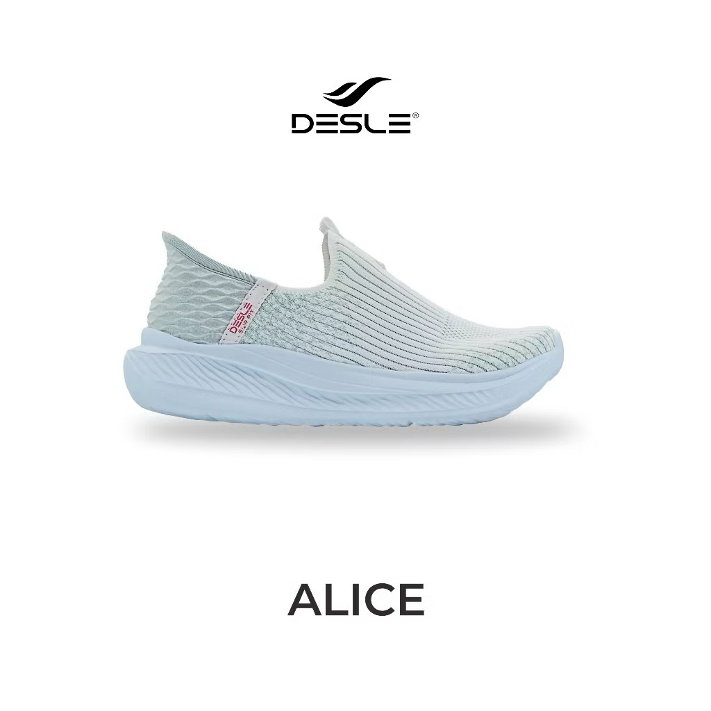 ISM - Desle/Alice Sepatu Sneakers Slip On Wanita - Sneakers Slip On Ringan Simple Wanita