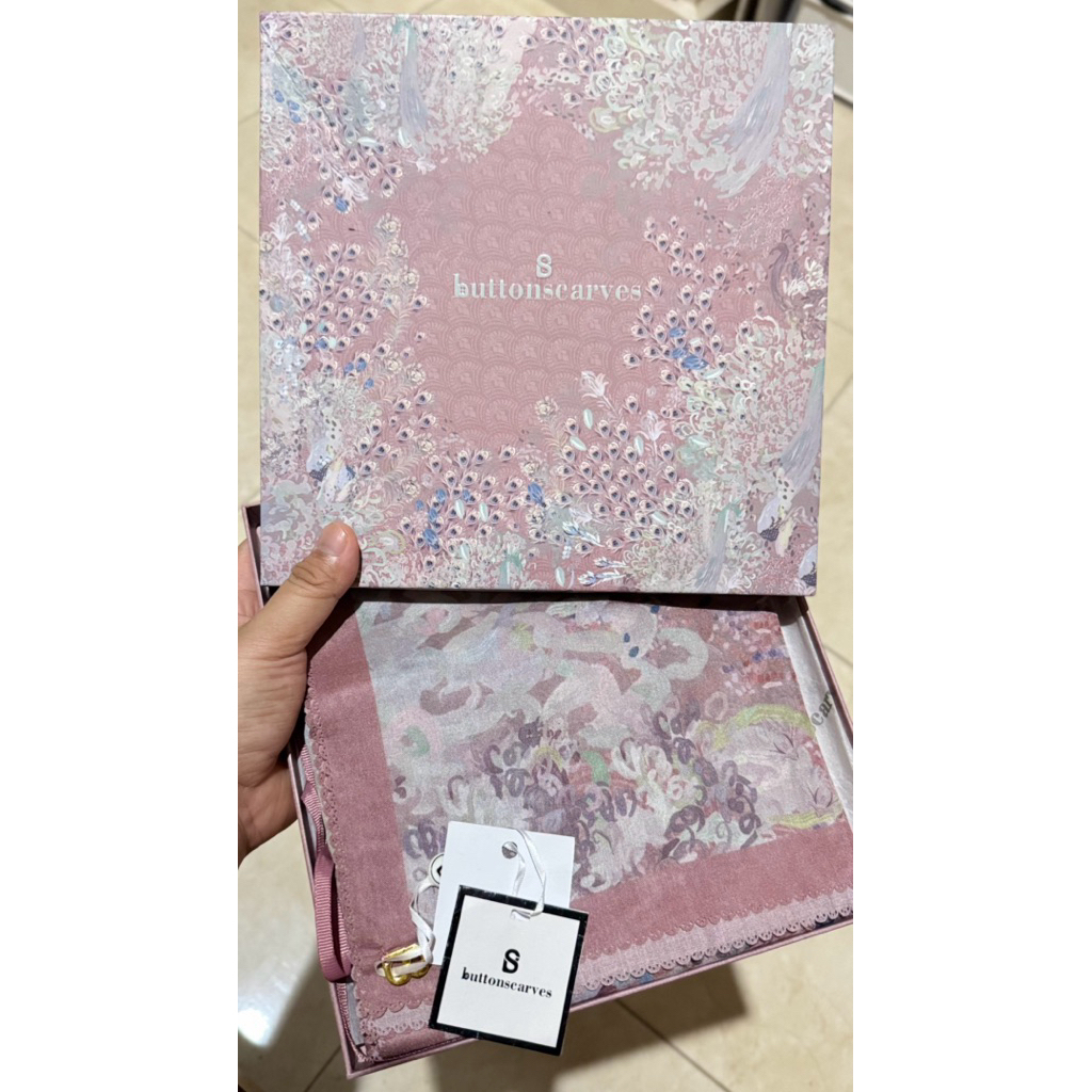 Buttonscarves Ederra Dusty Rose-Parfume