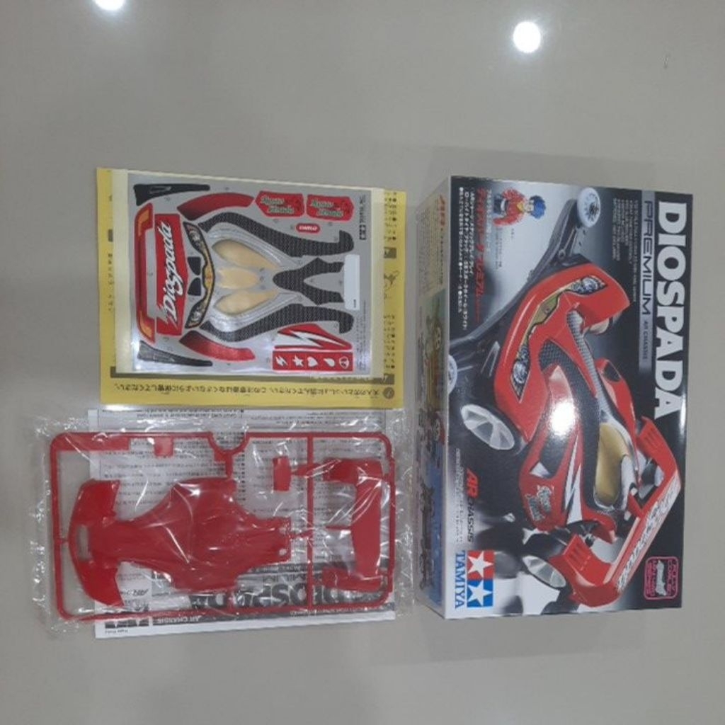 Body Diospada Premium + Decal + Dus Manual Book Ori Tamiya