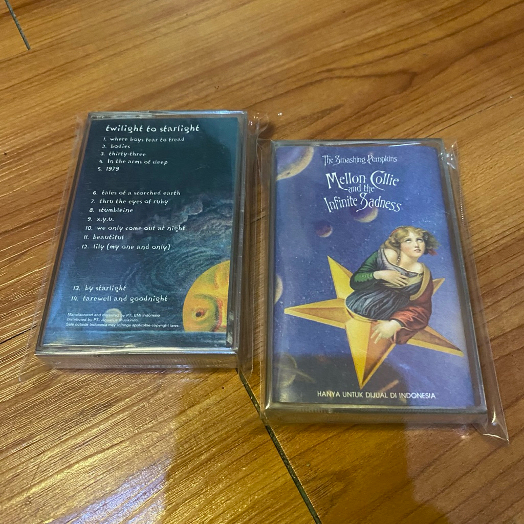 kaset the smashing pumpkins - mellon collie and the infinite sadness