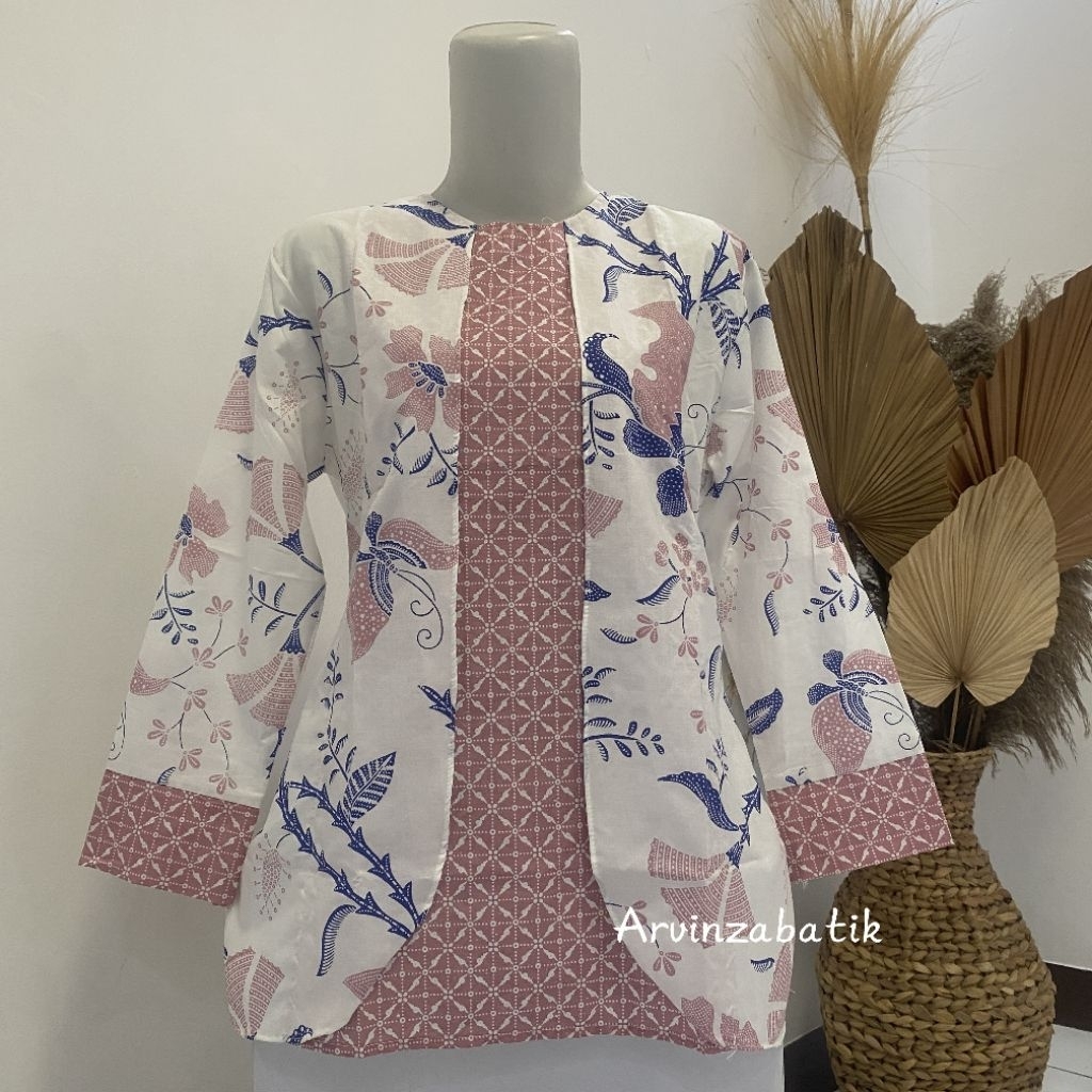 BLUS BATIK ROMPI EL//BLUS KERJA//BLUS KONDANGAN
