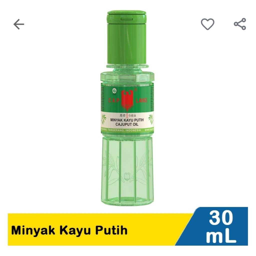 CAP LANG KAYU PUTIH 30ML