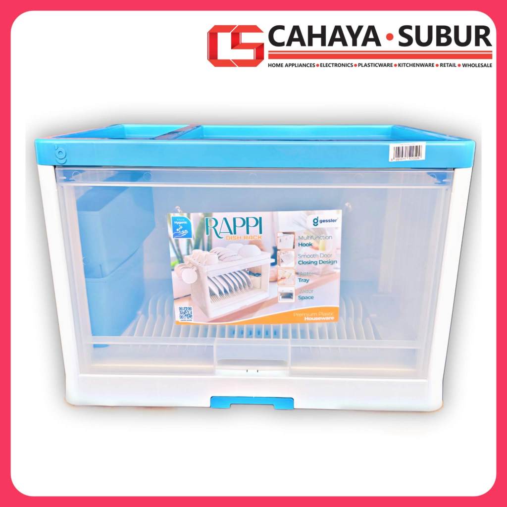 Rak Piring Meja RAPPI by Gessler Premium Dish Rack Drainer Rak Peniris Cucian Penyimpanan