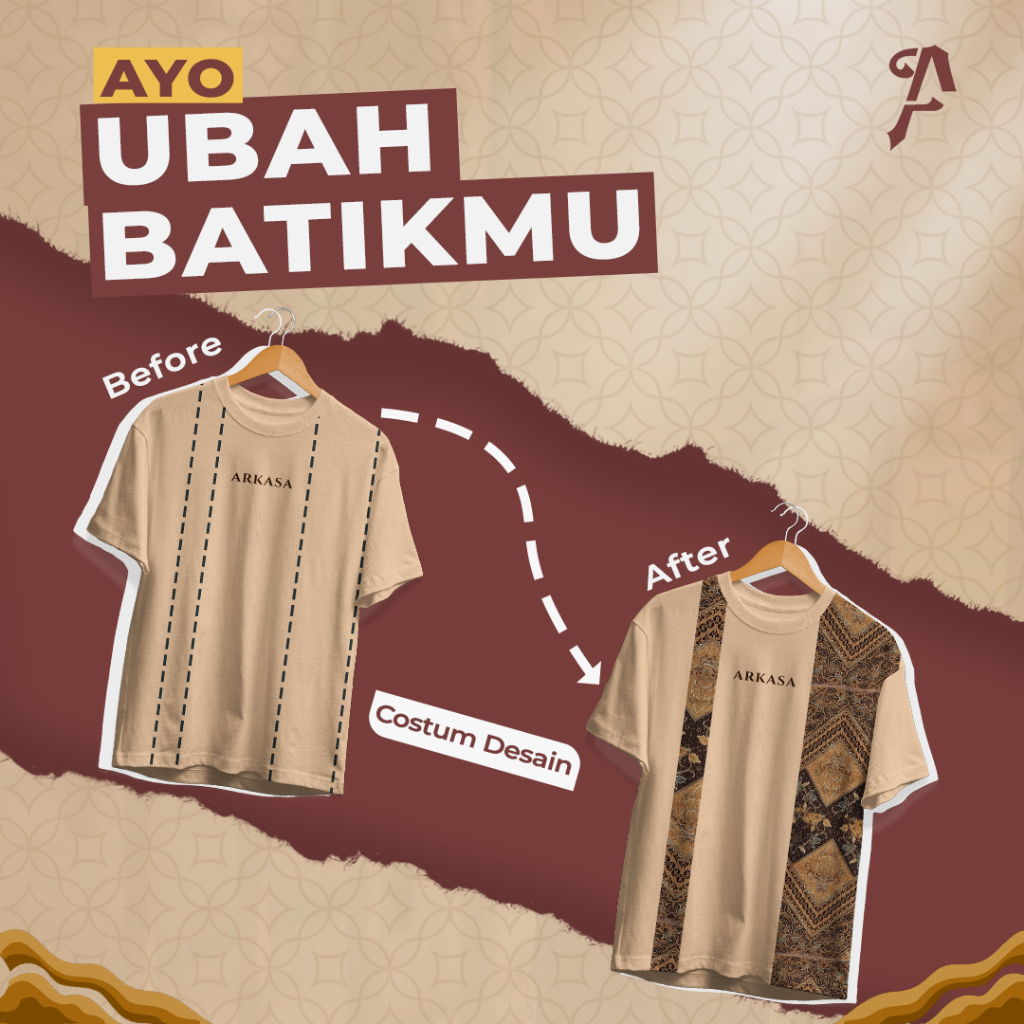 Kaos Batik Daur Ulang – Arkasa Sustainable Fashion