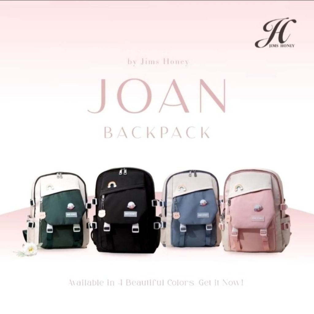 Jims honey joan back pack tas ransel tas sekolah tas anak JIMS HONEY