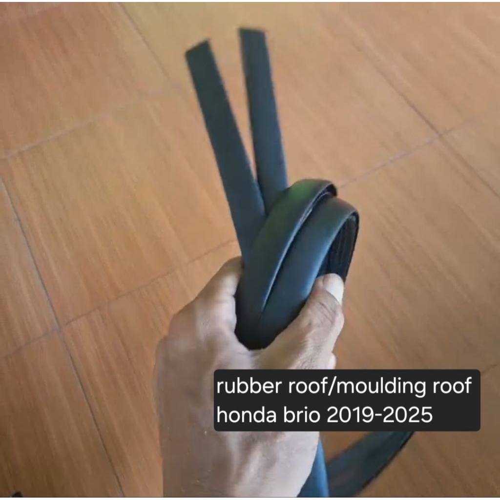 karet roof moulding roof karet lis roof atap mobil Honda all new brio 2019-2025 original