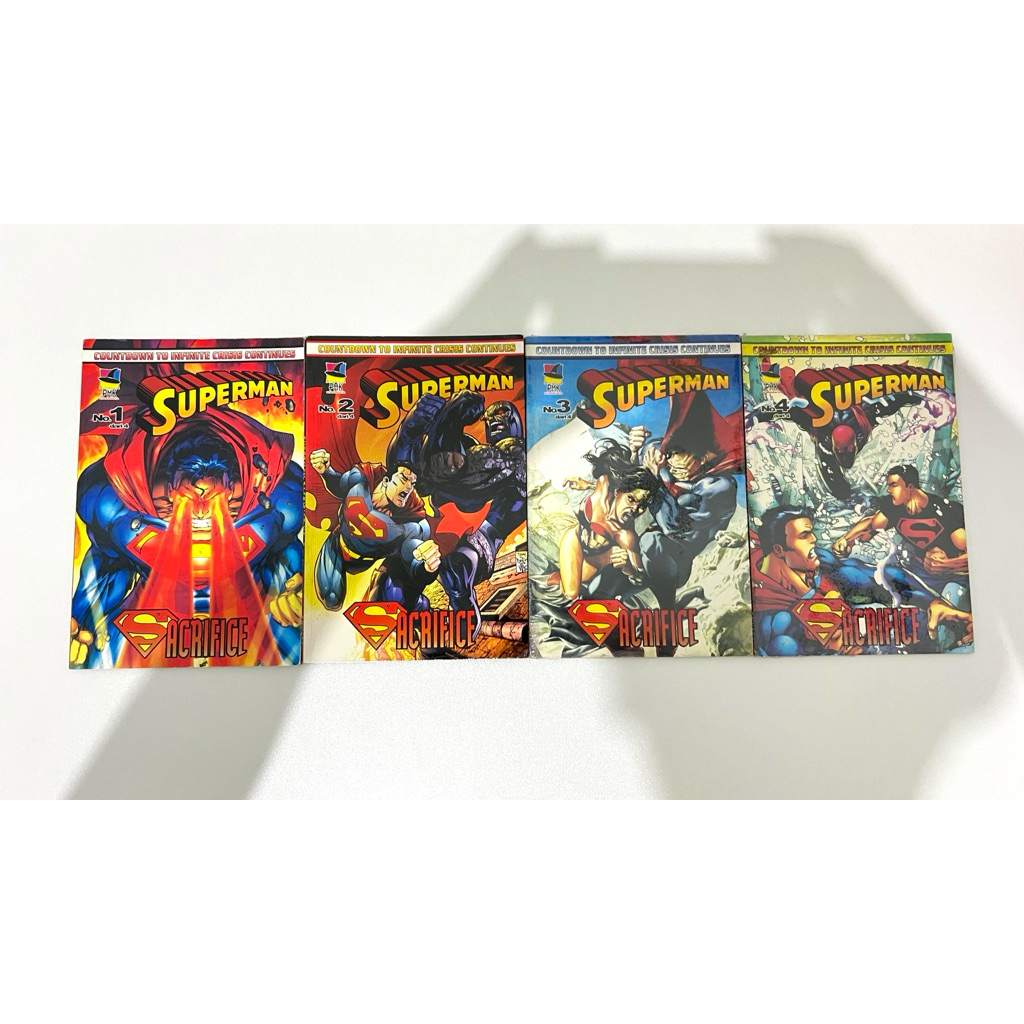 Komik PMK Superman Sacrifice 1-4 (Tamat)