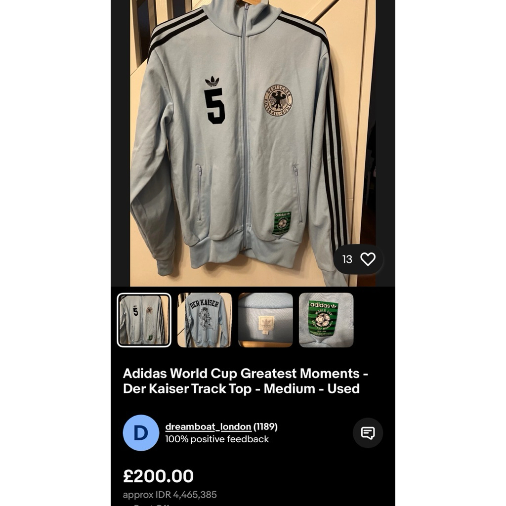 Tracktop Adidas Germany Der Kaiser