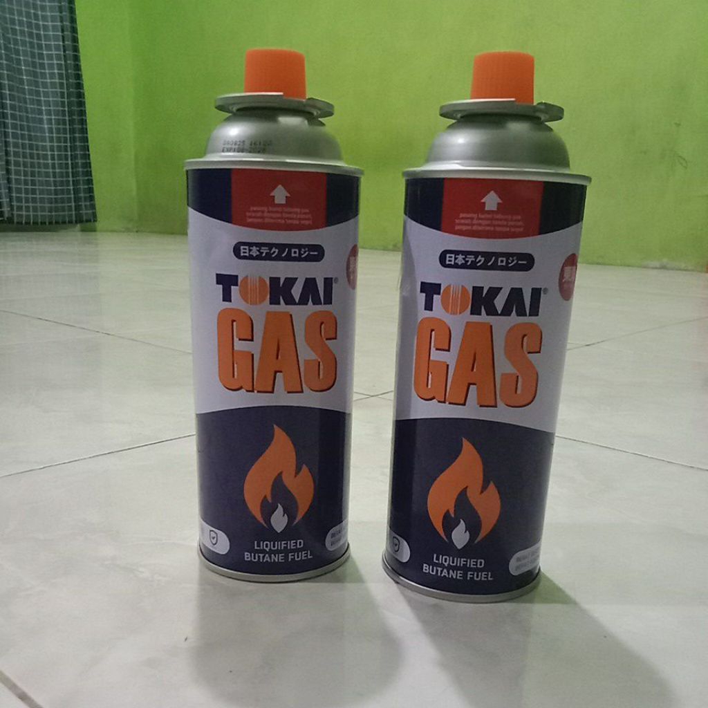Kaleng gas portable kosong