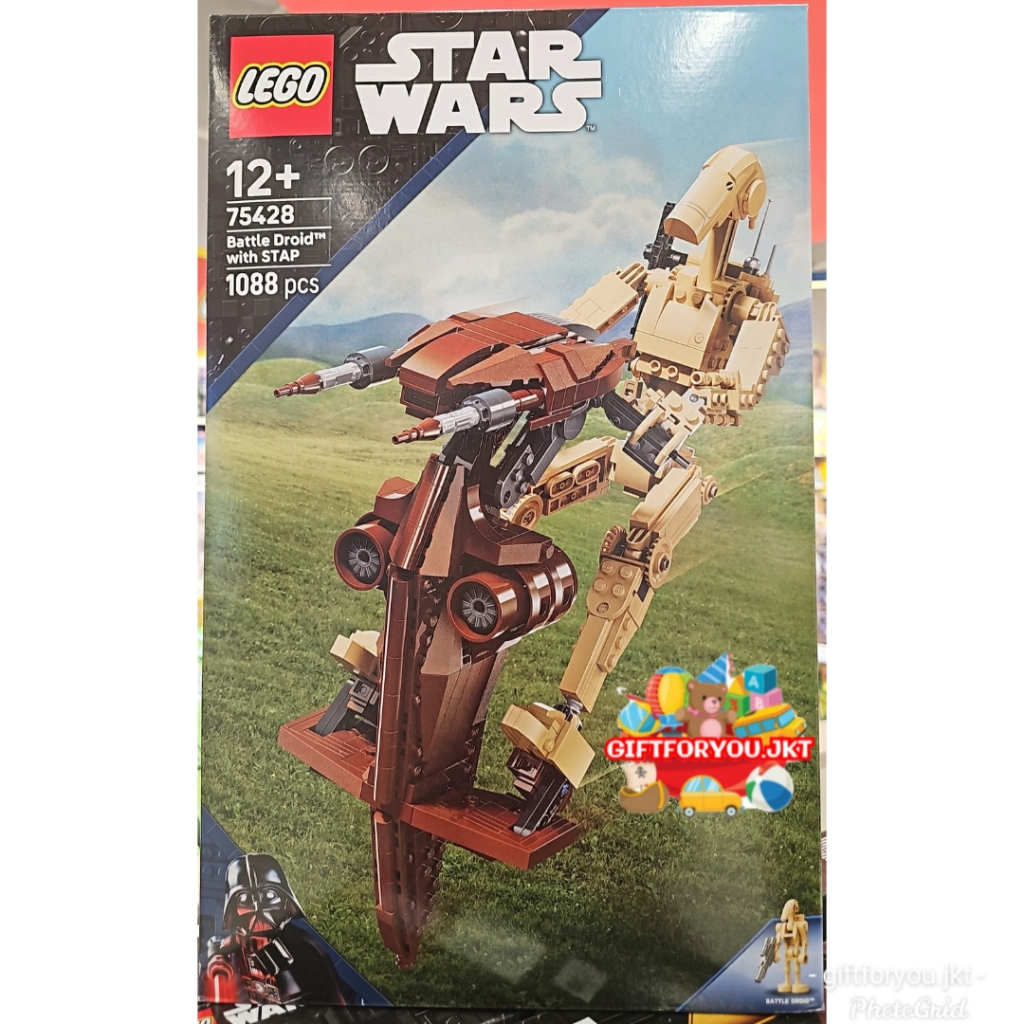 Lego Star Wars 75428 The Phantom Menace Battle Droid with STAP Building & Learning Toy Boys & Girls 