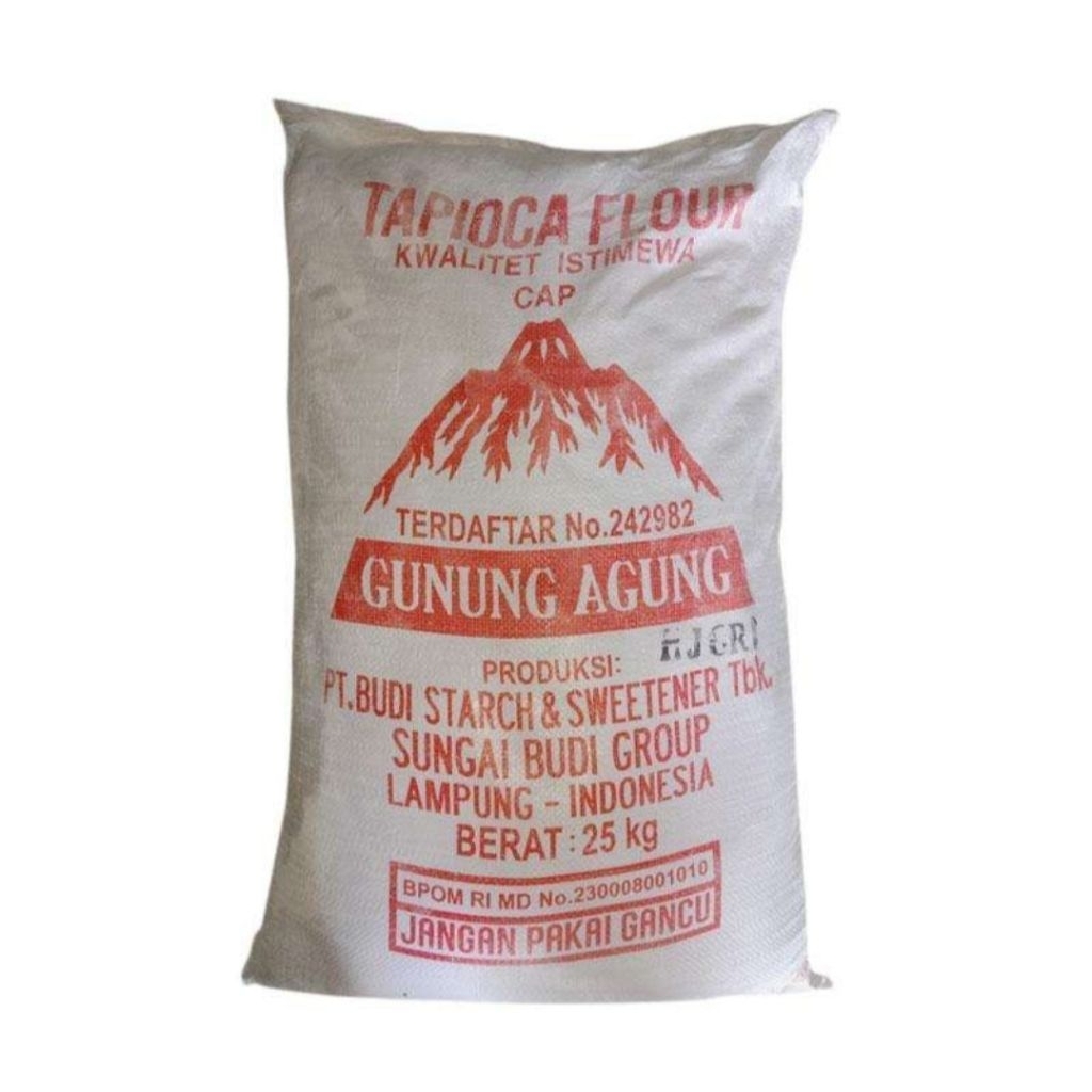 TEPUNG TAPIOKA GUNUNG AGUNG 25 KG