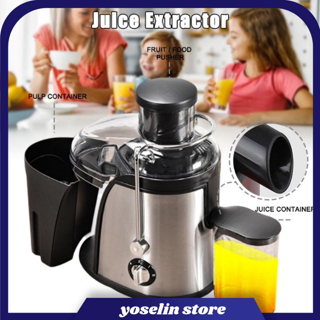 [YS] Juicer Extractor 350ML Multifungsi Juicer Buah Blender Buah Slow Juicer terbaik pembuat jus pem