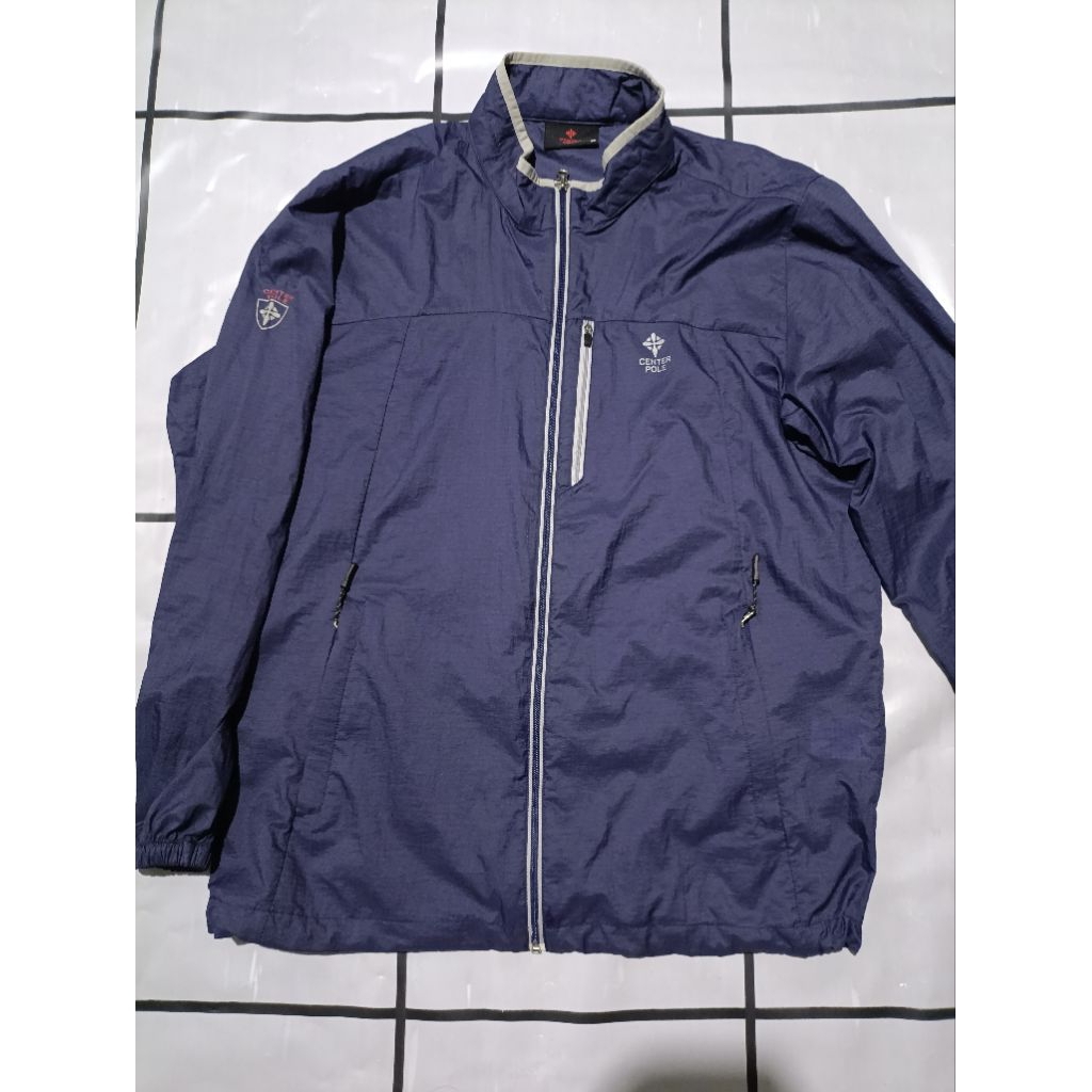 jaket lari center pole