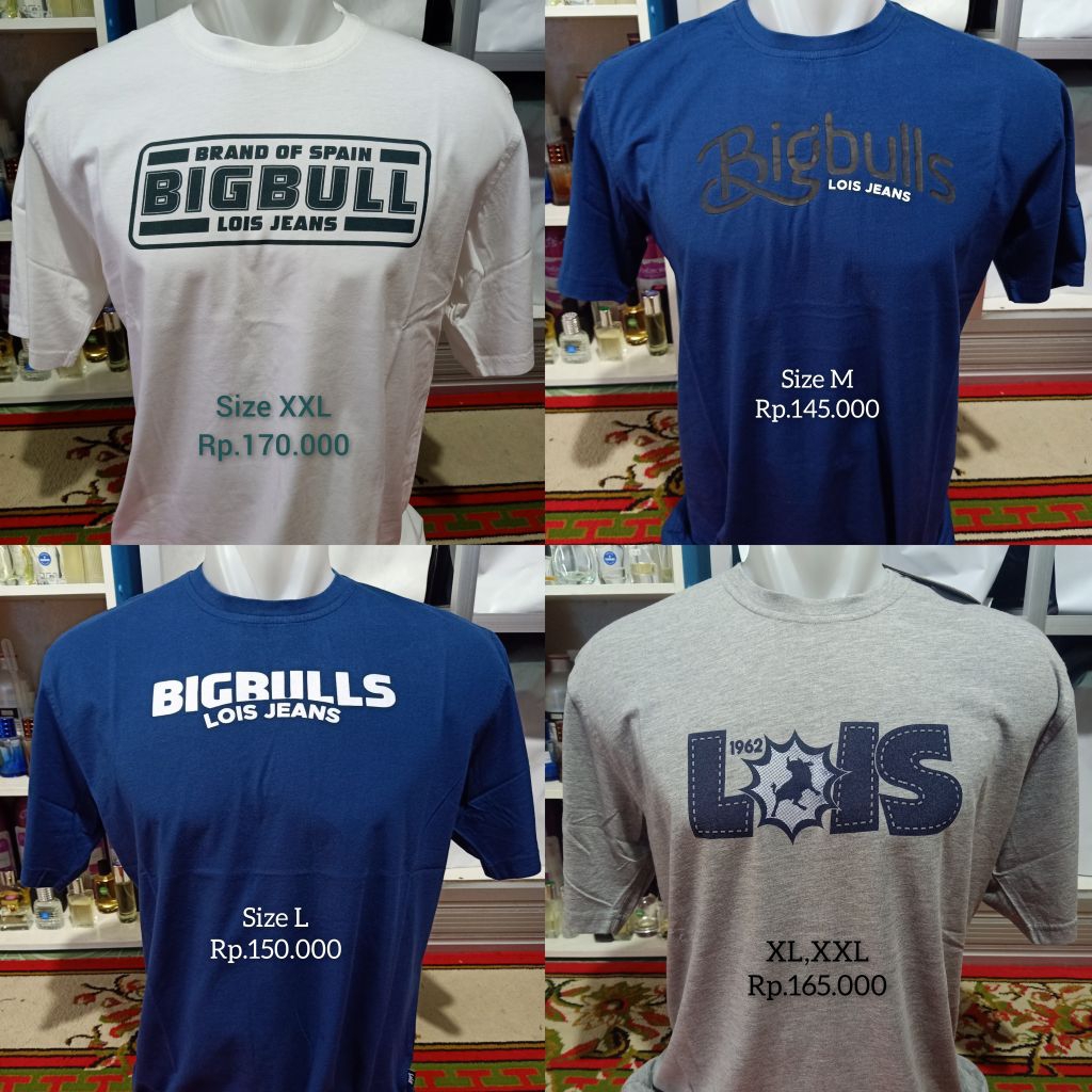 T-Shirt / Kaos Lois OriginaL Spain