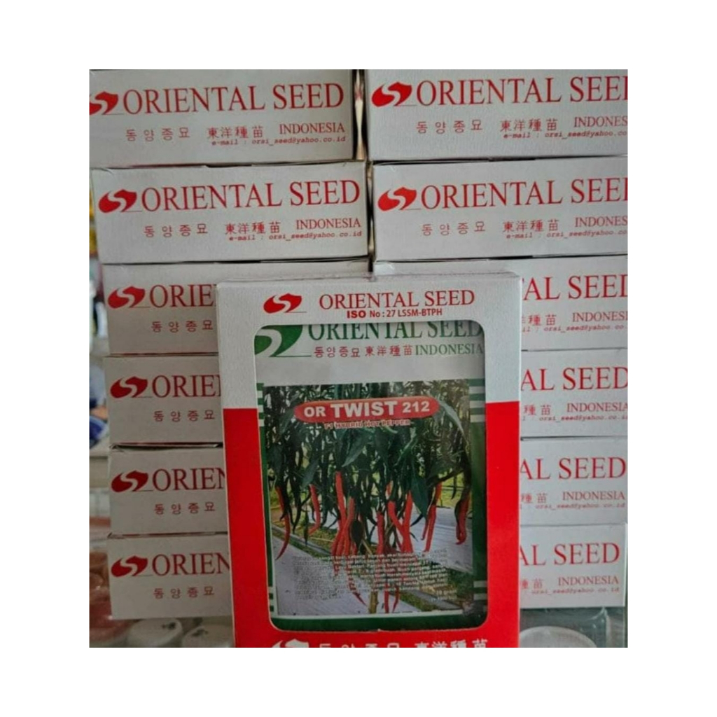 Benih Cabe OR Twist 212 dari Oriental Seed /CABE KERITING OR TWIST 42 dan OR TWIST TAVI ASLI ORI exp