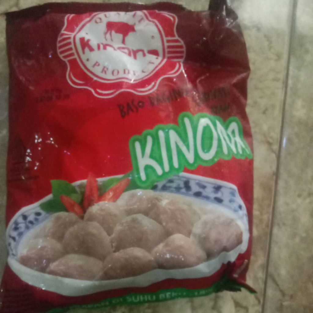 Bakso Daging  Sapi Kinona 50 butir
