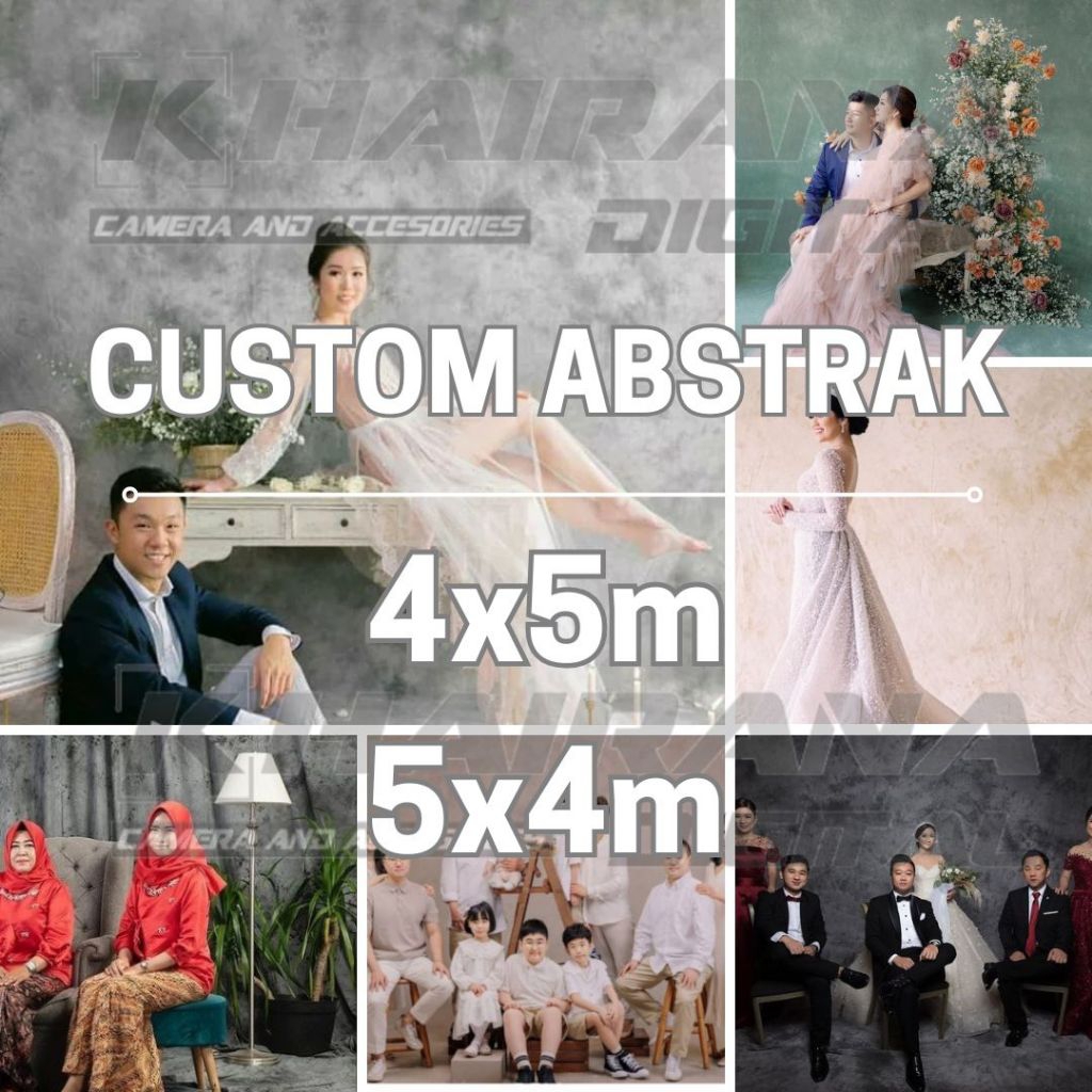 Background Backdrop Latar Layar Foto Studio Wedding Wisuda Abstrak Lamaran Group Custom Abstrak Besa