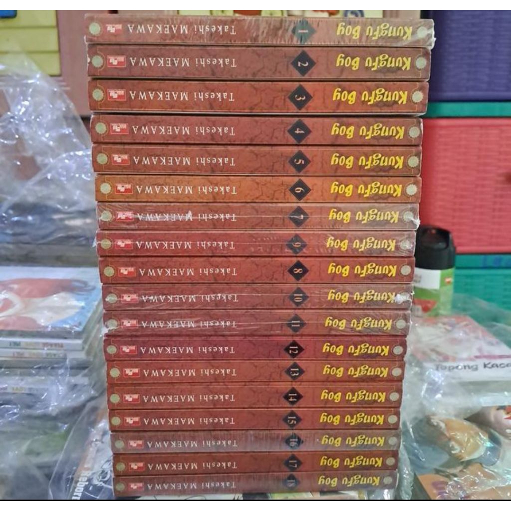 Komik Kungfu Boy Premium 1-18end (set b)