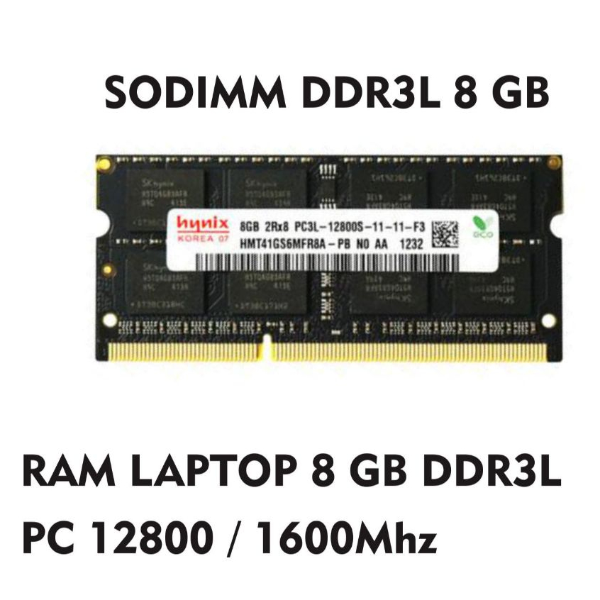ram laptop ddr3l 8gb sodimm ddr3l 8gb