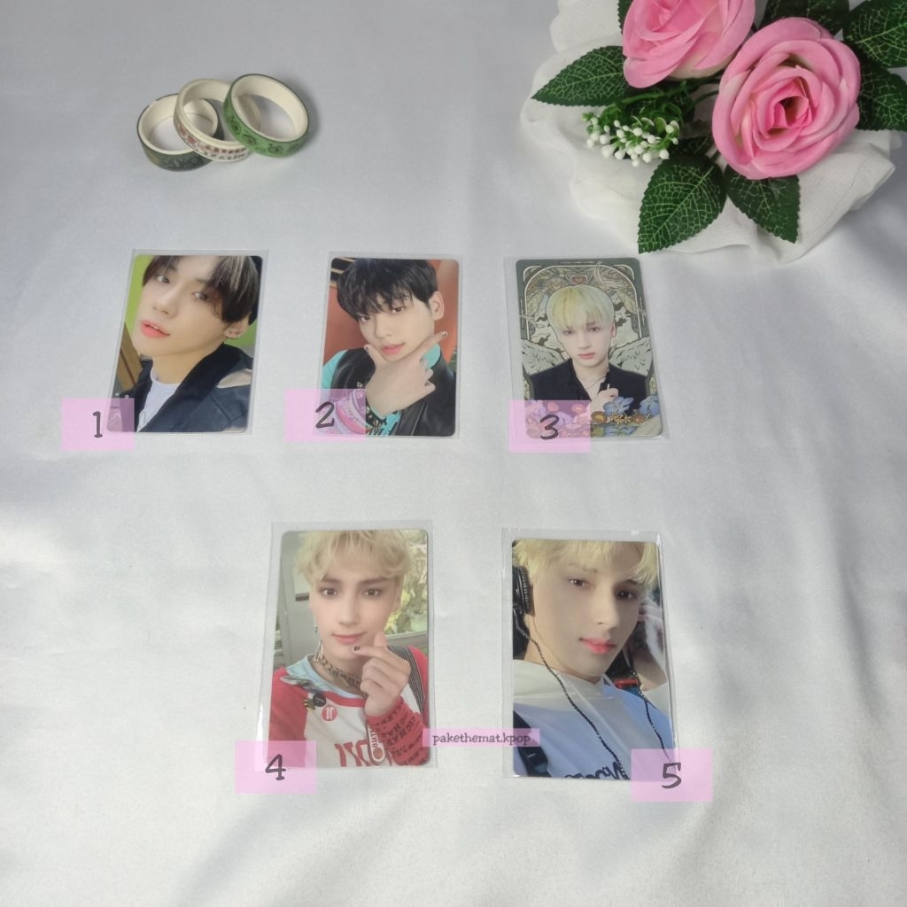 [Free Merch 50k] Photocard Official TXT The Chaos Chapter Freeze Yeonjun Soobin Hueningkai Tomorrow 