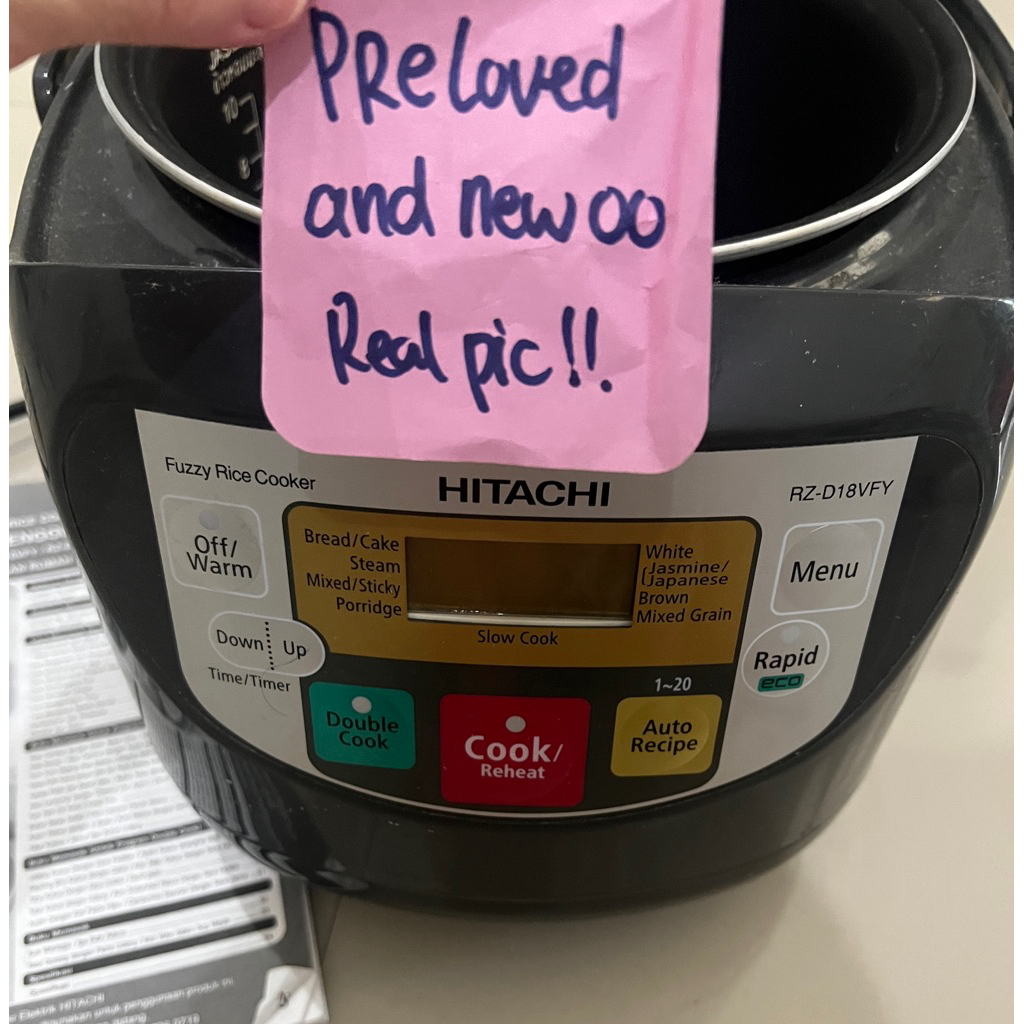 PRELOVED - Hitachi magic com rz-d18vfy