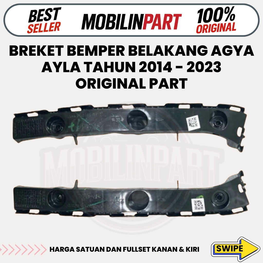 Breket Bemper Belakang Agya Ayla 2014-2023 Original Best seller
