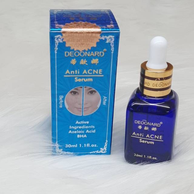 SERUM DEOONARD BIRU / SERUM ANTI ACNE 30 ML / SERUM WAJAH ORIGINAL / DEONARD ANTI ACNE