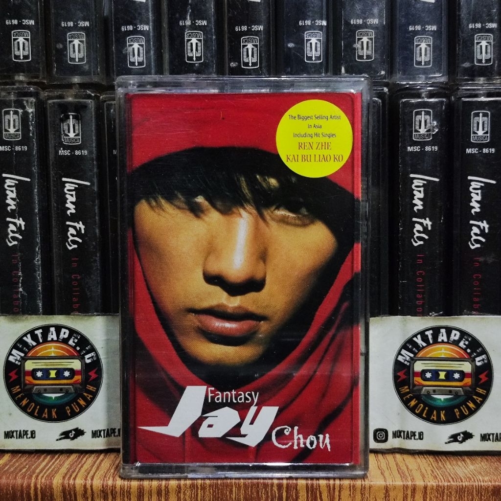 Kaset - Jay Chou - Fantasy - Radio Tape - Kaset Pita - Radio - Pemutar Kaset - Retro - Classic - Cas
